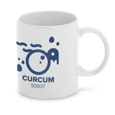 CURCUM. Ceramic mug 350 mL